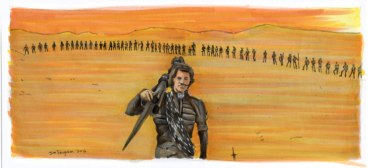 "Usul Calls A Big One" by Jim Ferguson - Hero Complex Gallery