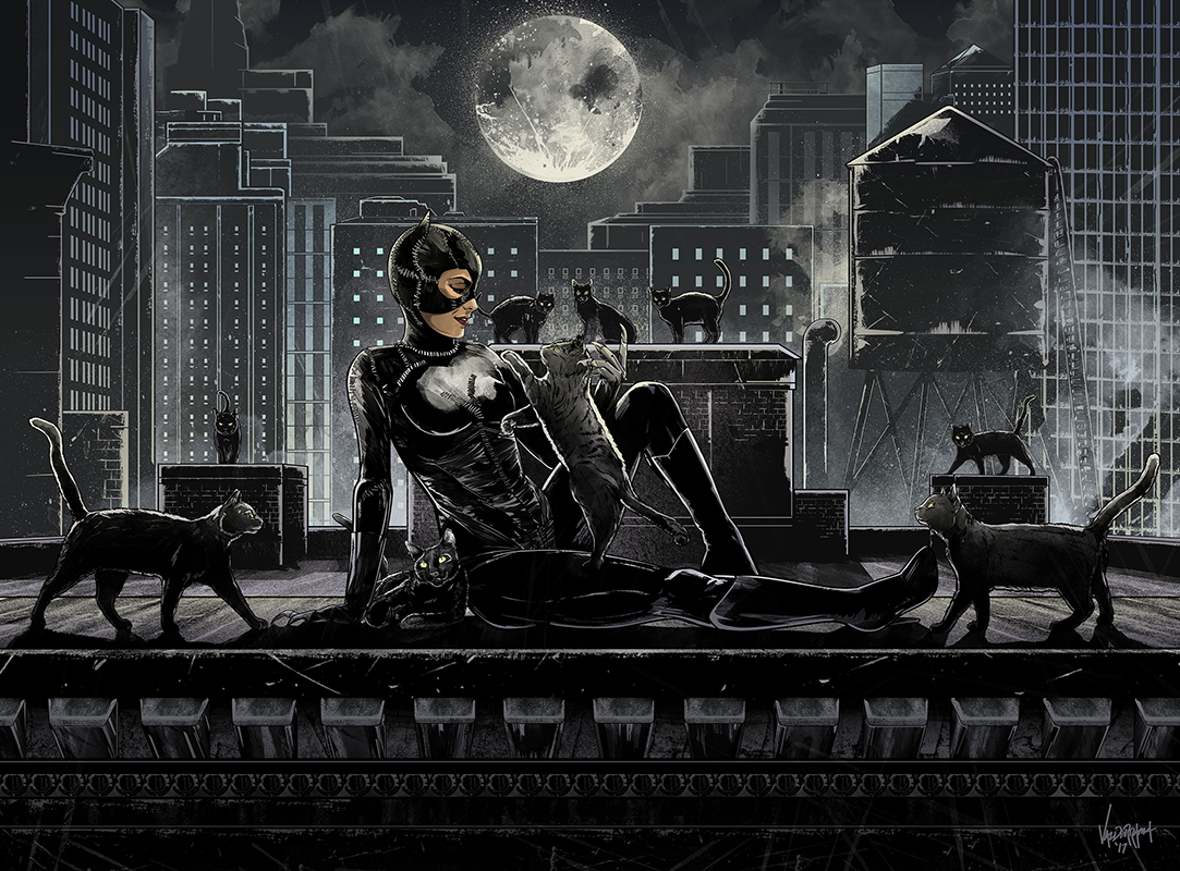 "Nine" Catwoman by JP Valderrama - Hero Complex Gallery