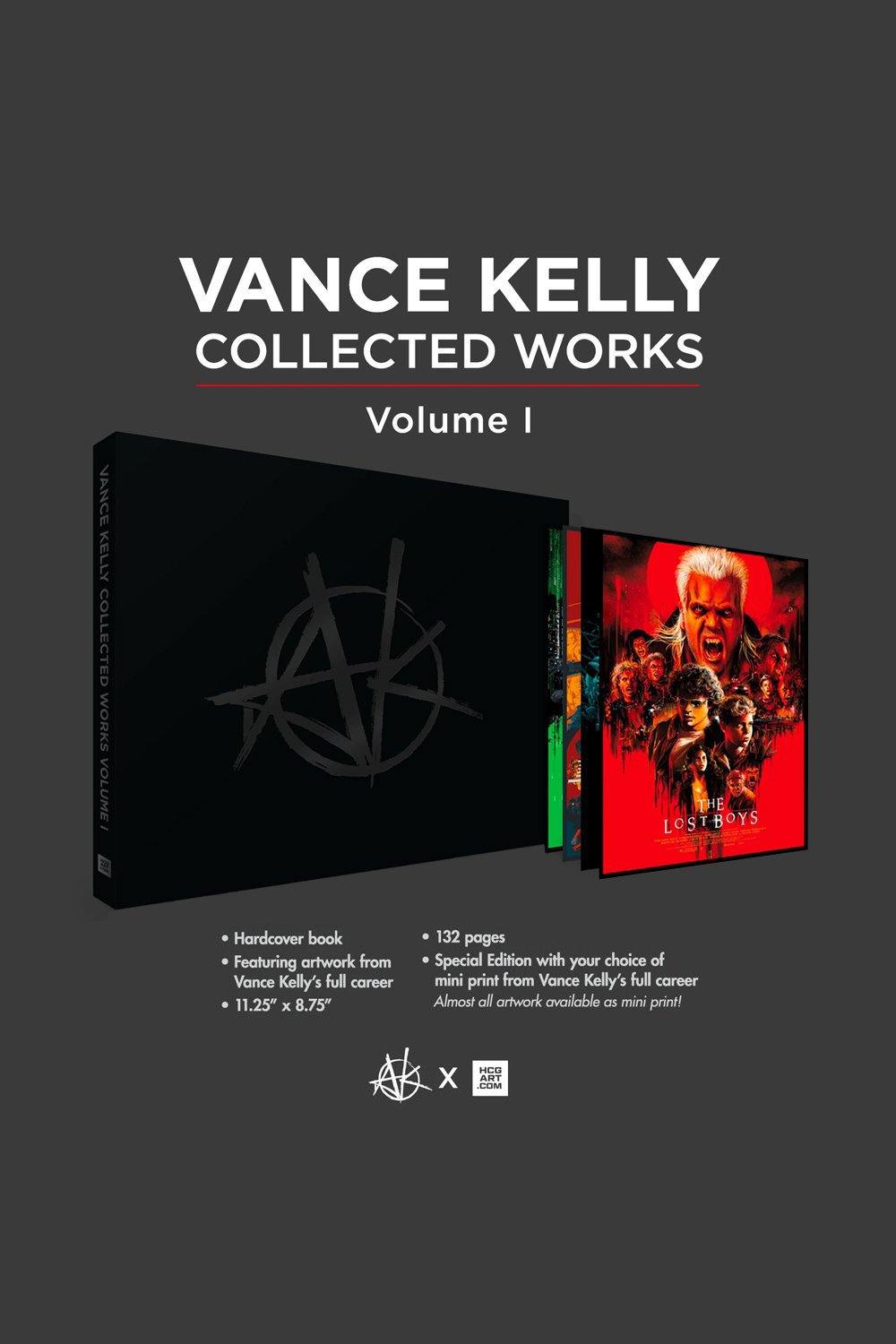 Vance Kelly Collected Works Vol 1 Book - Hero Complex Gallery