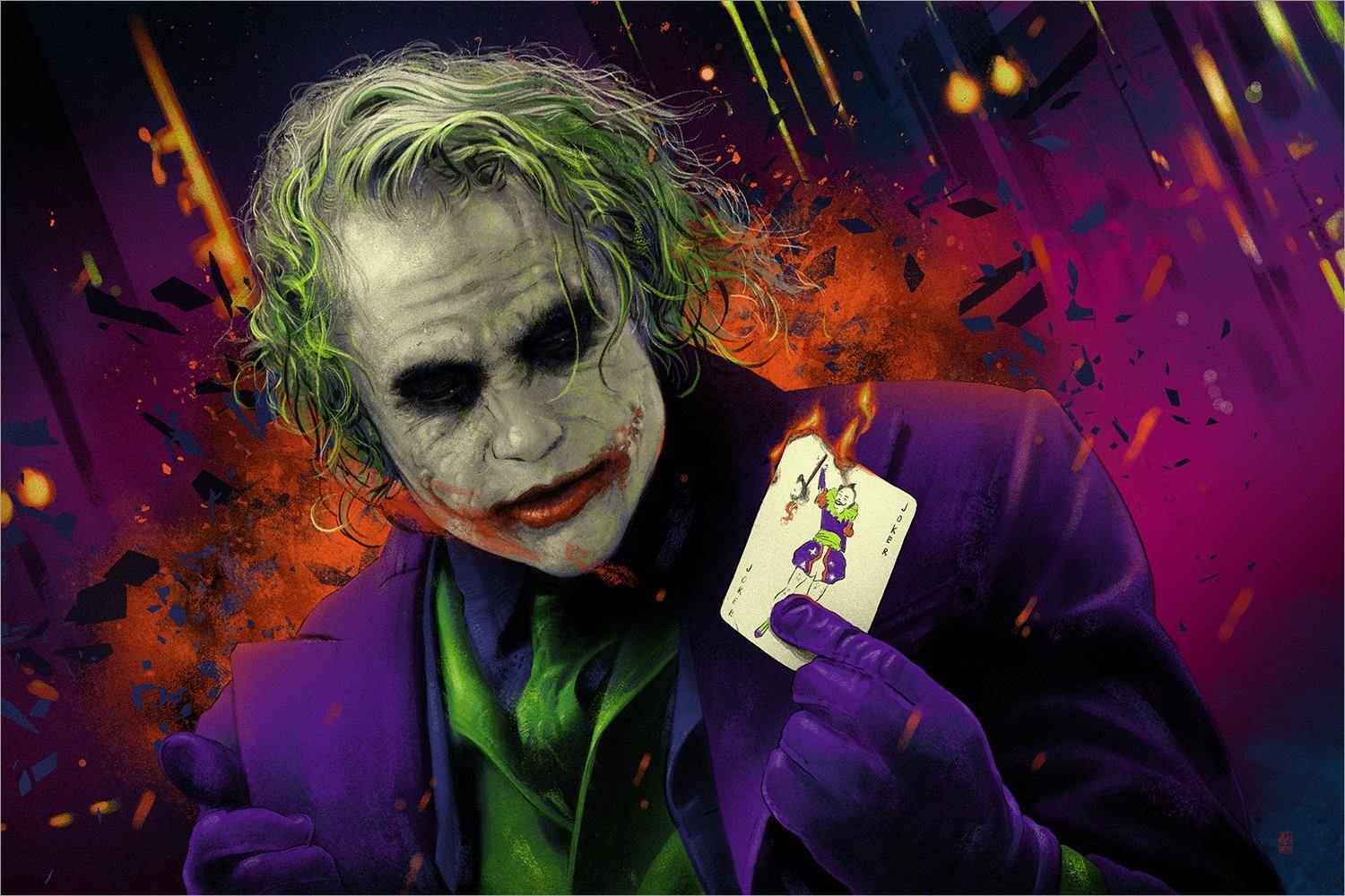 "I'm an Agent of Chaos" Magenta Variant by Vance Kelly - Hero Complex Gallery