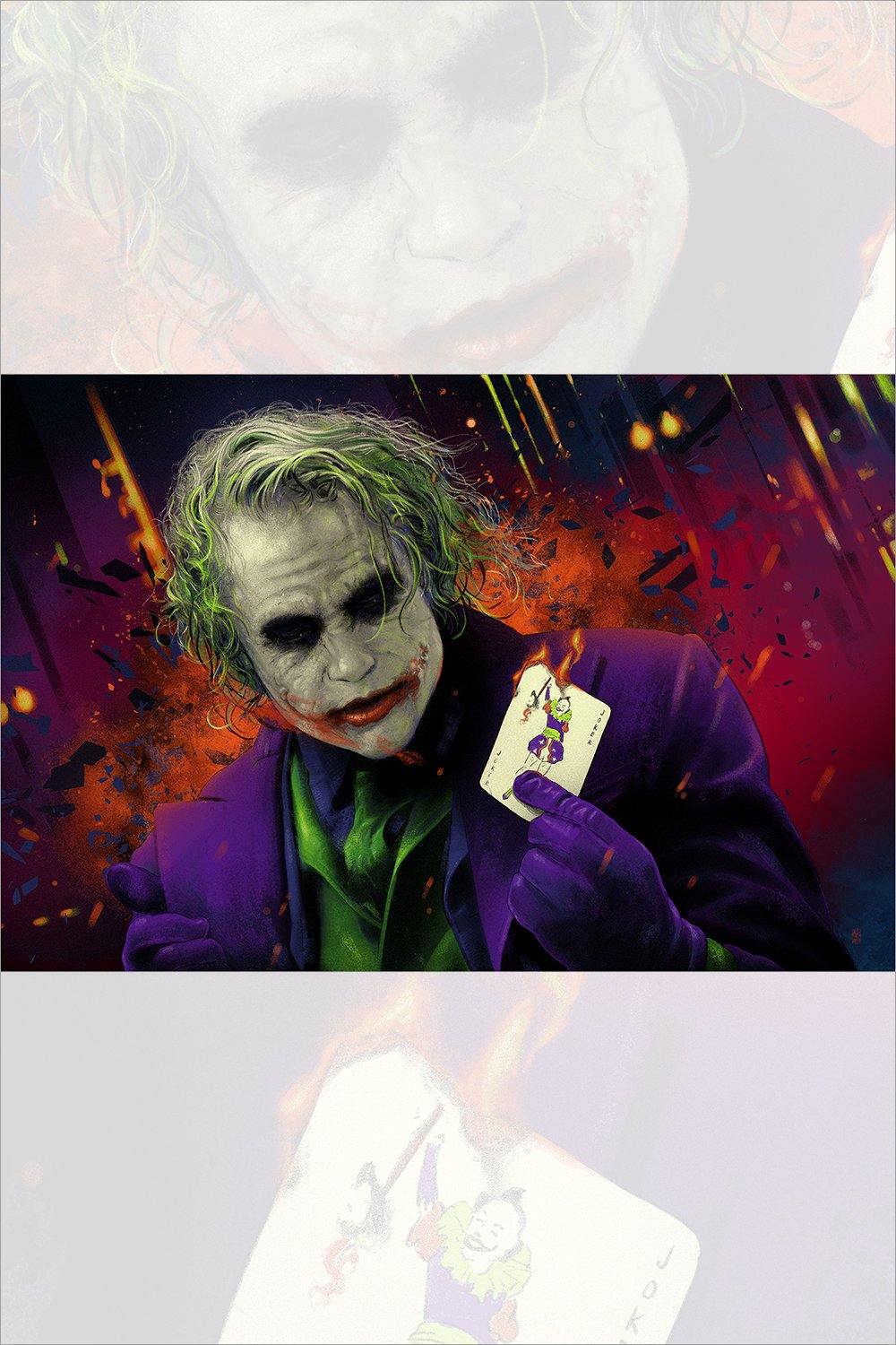 "I'm an Agent of Chaos" Red Variant by Vance Kelly - Hero Complex Gallery