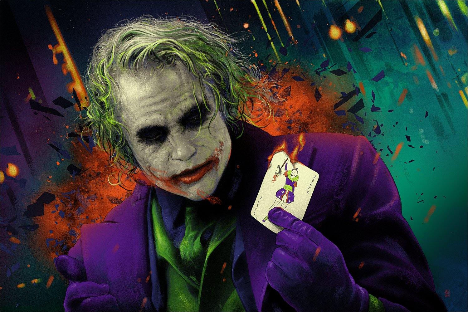 "I'm an Agent of Chaos" Teal Variant by Vance Kelly - Hero Complex Gallery