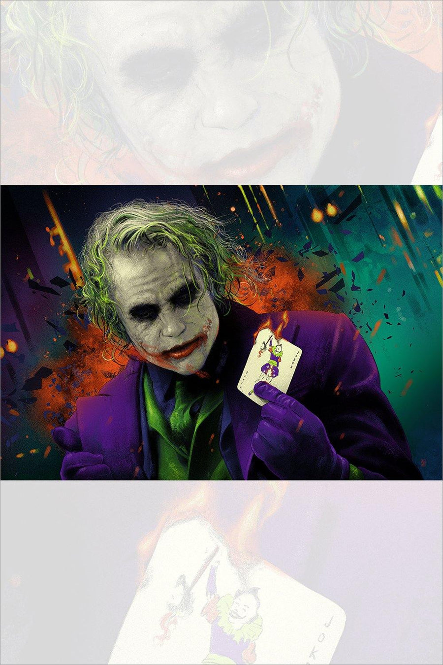 "I'm an Agent of Chaos" Teal Variant by Vance Kelly - Hero Complex Gallery