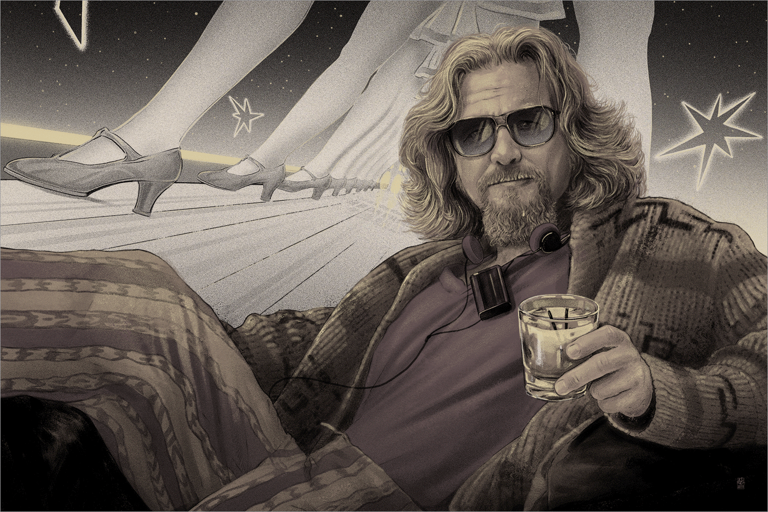 "This Poster Really Ties The Room Together" by Vance Kelly - Hero Complex Gallery