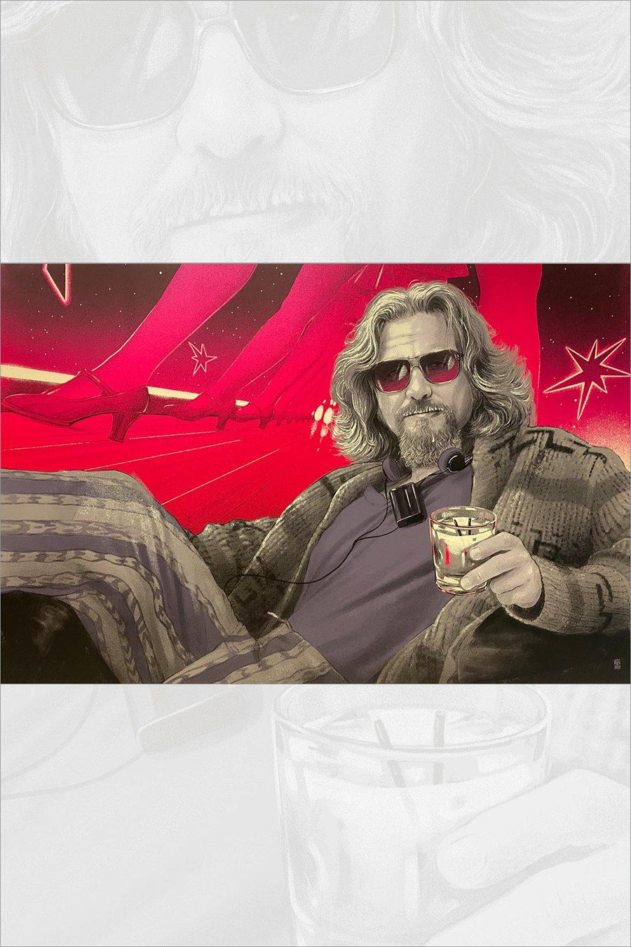 "This Poster Really Ties The Room Together" by Vance Kelly - Hero Complex Gallery