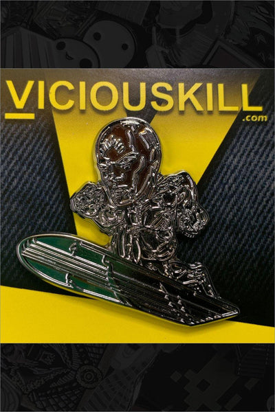 756. "Silver Surfer" Pin by VICIOUSKILL - Hero Complex Gallery
