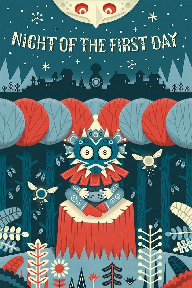 "Majora's Mask" by Victor Medina - Hero Complex Gallery