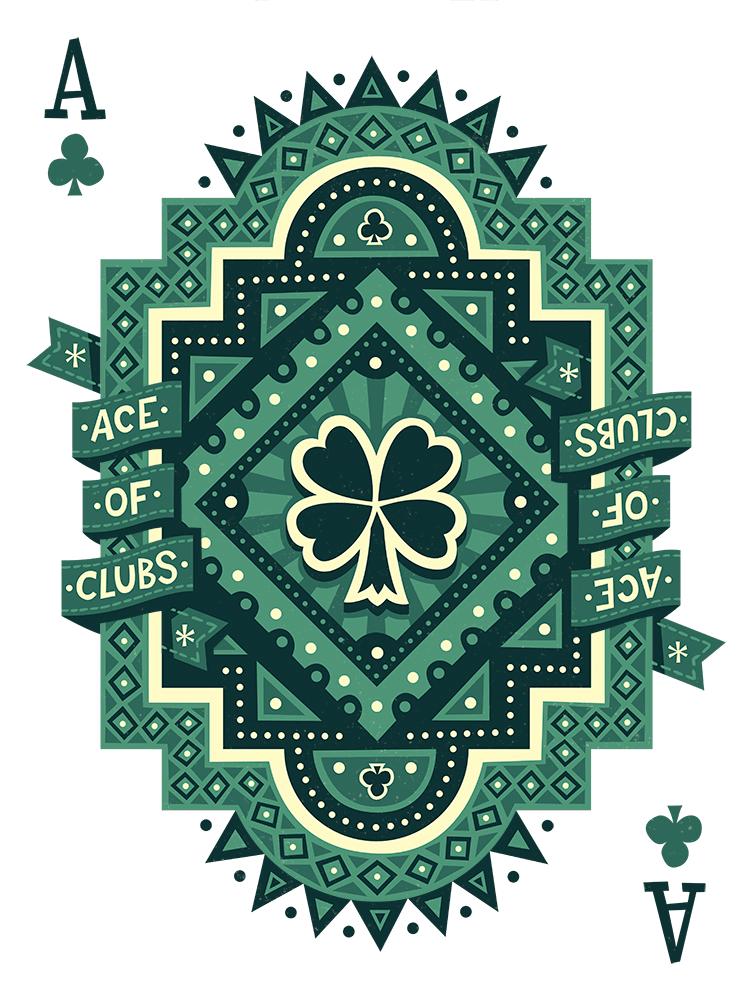 Ace of Clubs by Victor Medina - Hero Complex Gallery
