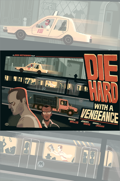 "Die Hard with a Vengeance" by Glen Brogan - Hero Complex Gallery