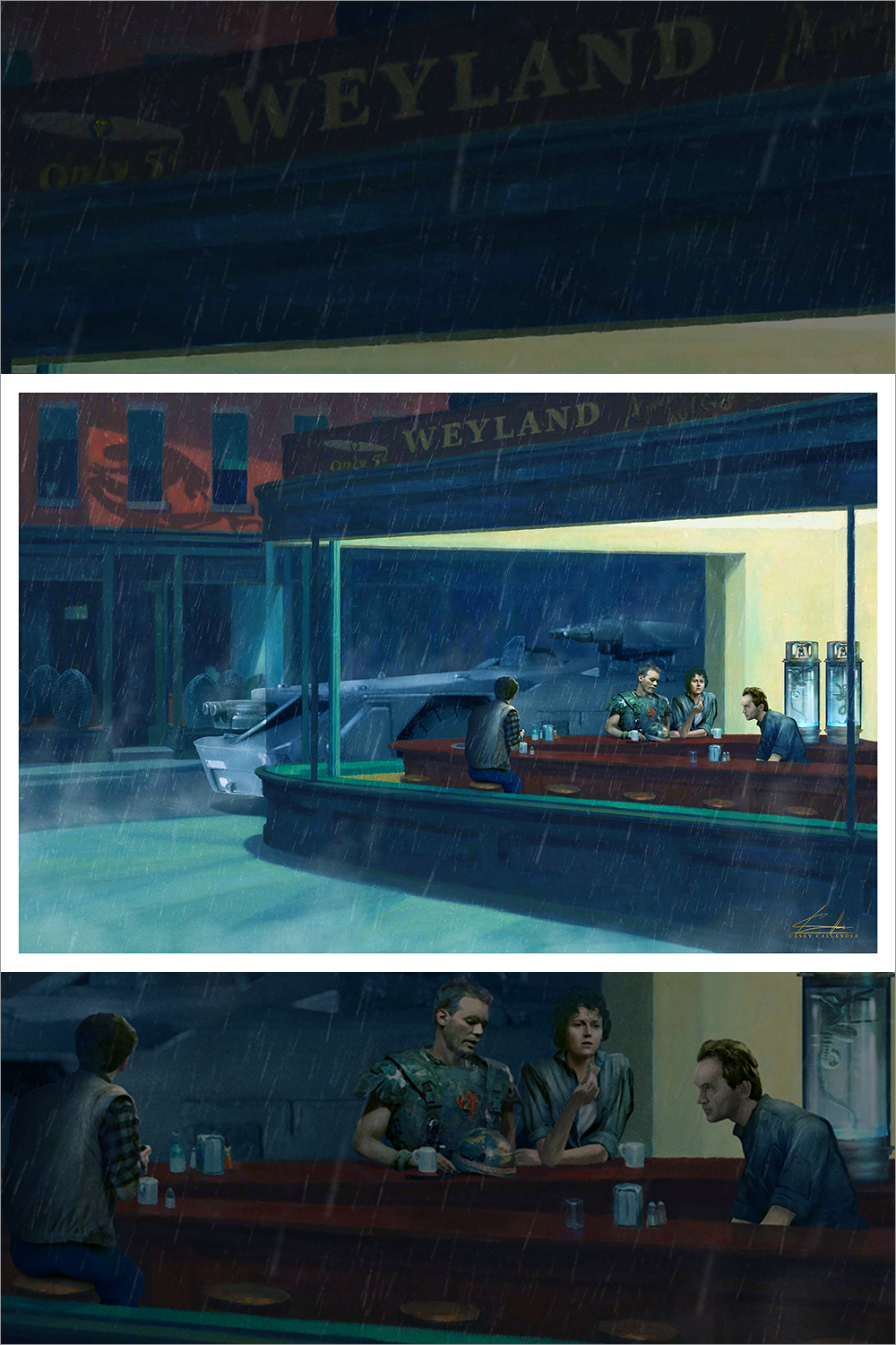 "Nightmarines" by Casey Callender - Hero Complex Gallery