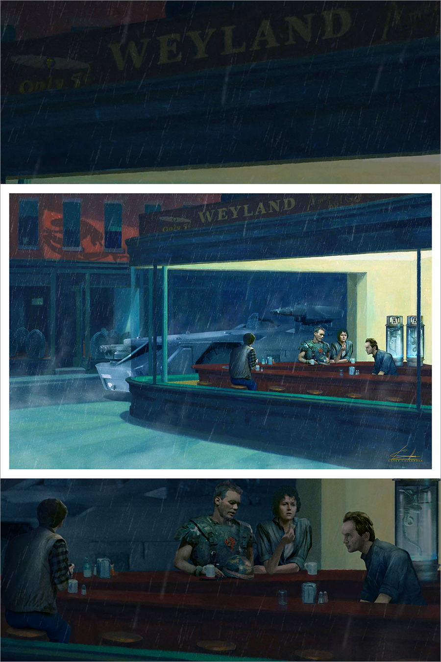 "Nightmarines" by Casey Callender - Hero Complex Gallery