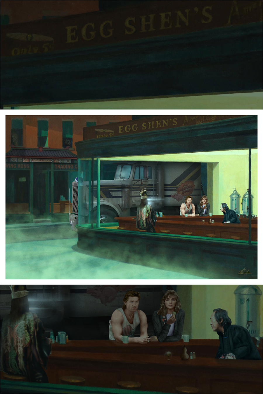 "Nighttrouble" by Casey Callender - Hero Complex Gallery