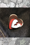 037. "Broken Heart Surgery" Pin by ClayGrahamArt - Hero Complex Gallery