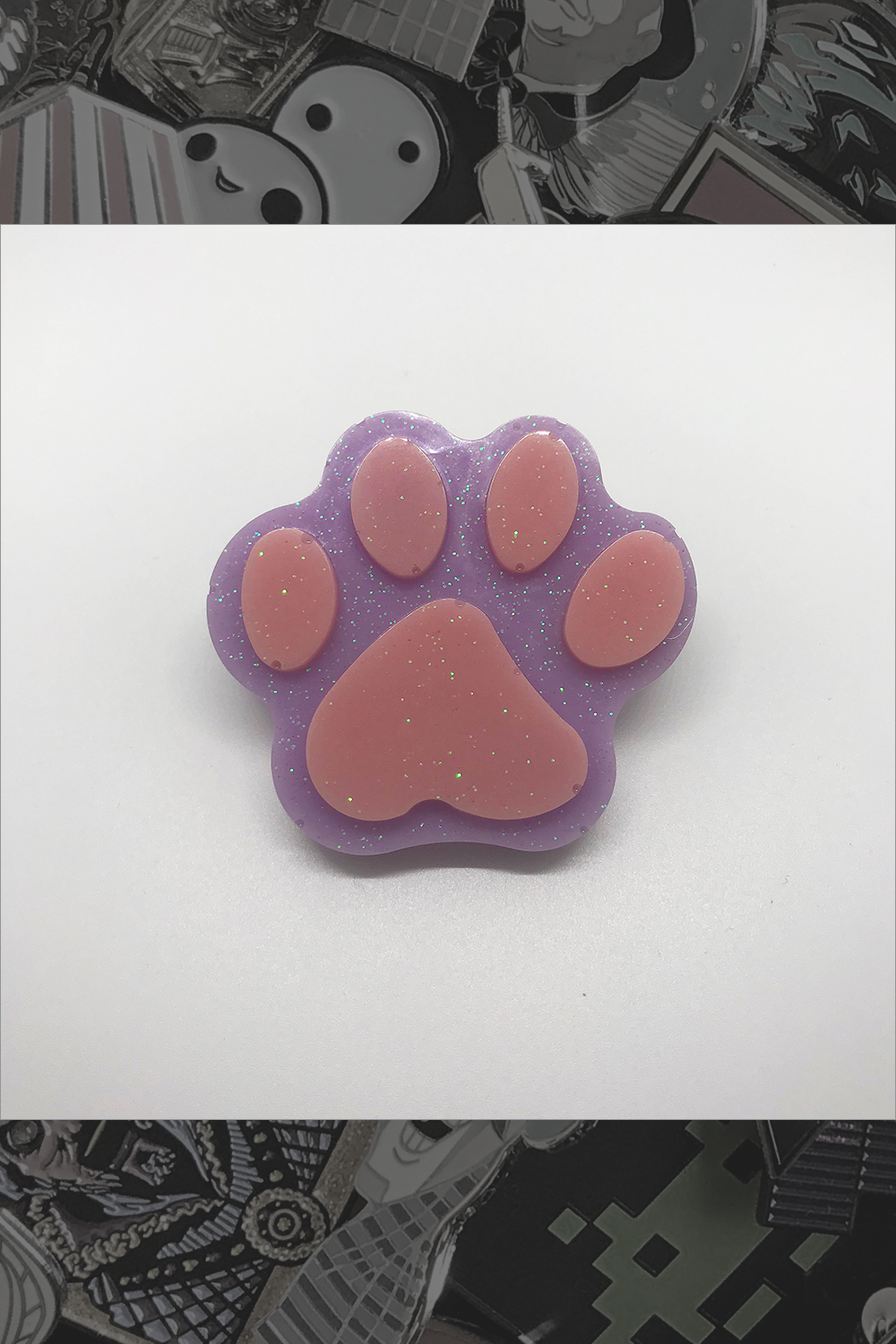 052. "Lilac Lil' Paw" Pin by Dare to Dream Flair - Hero Complex Gallery