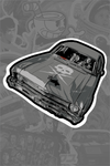 "Death Proof Car" Sticker by Vance Kelly - Hero Complex Gallery