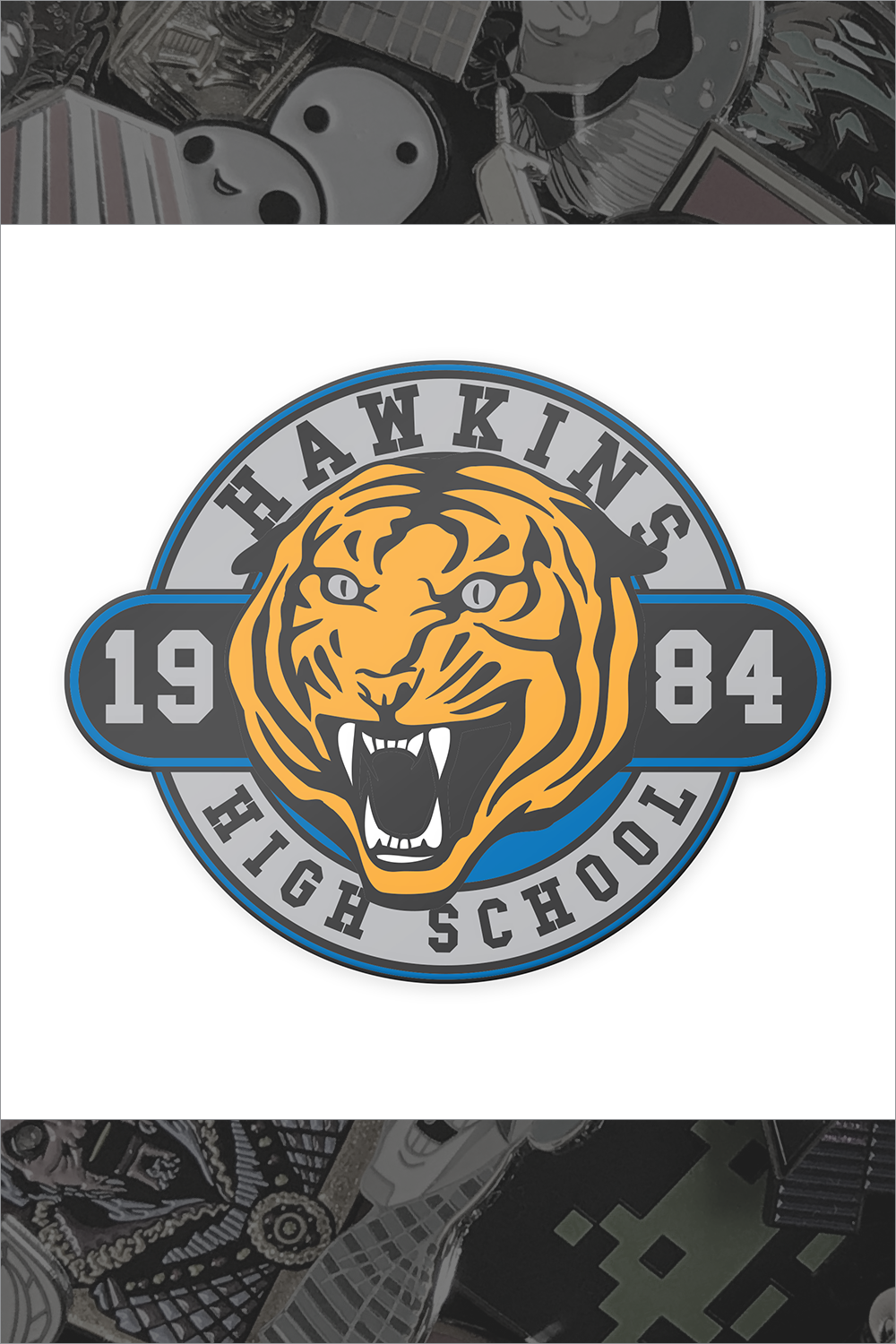 662. "Hawkins High School" Pin by Rhys Cooper - Hero Complex Gallery