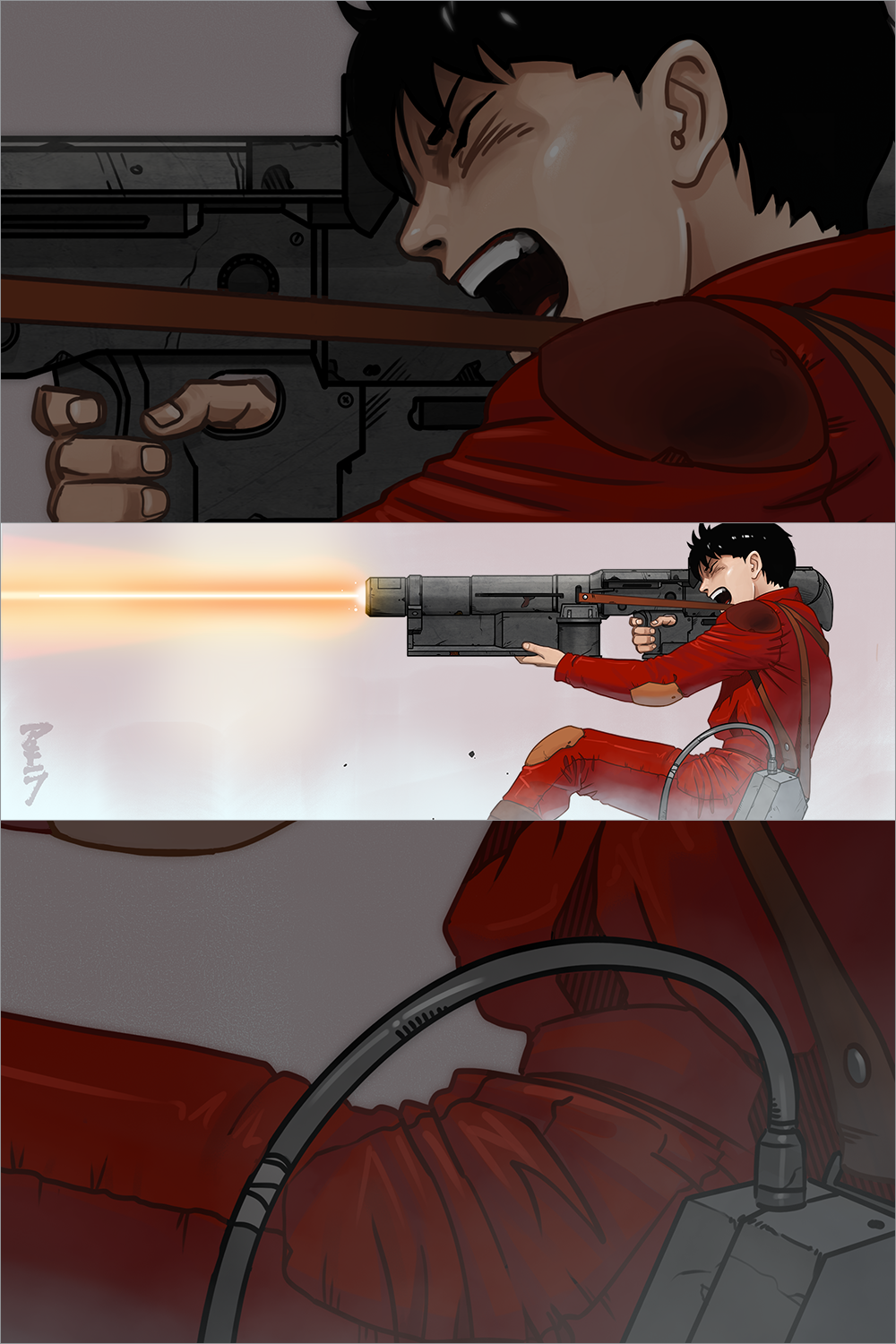 "Laser Strike Back" by Yvan Quinet - Hero Complex Gallery