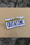 113. "BTTF OUTATIME Plate" Pin by Kevin M Wilson - Hero Complex Gallery