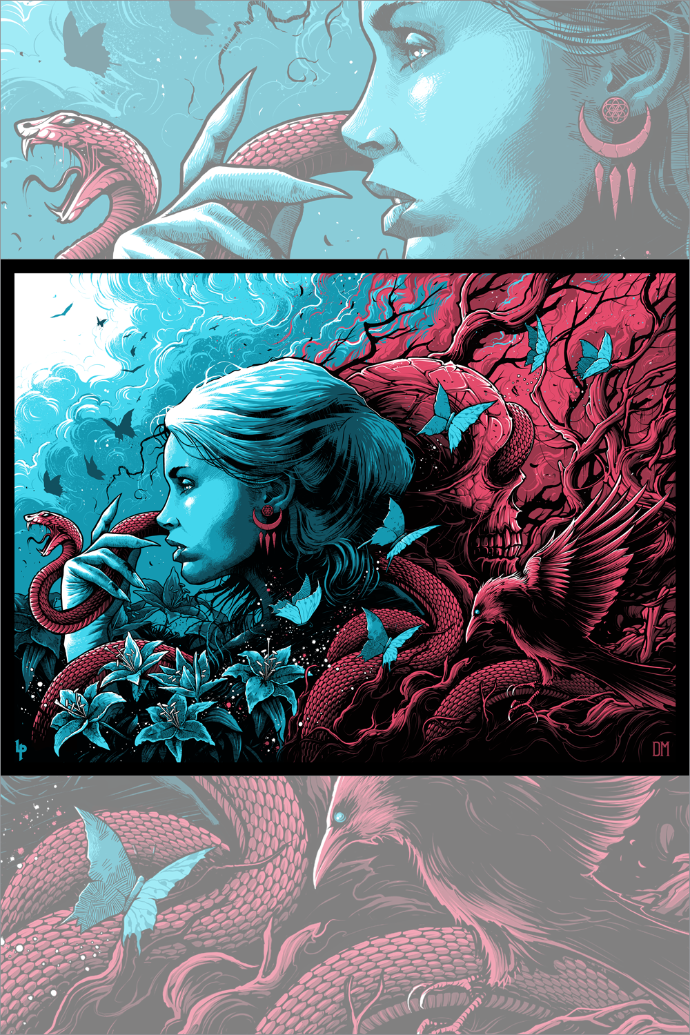 "HYBRID" by Dan Mumford & Luke Preece - Hero Complex Gallery