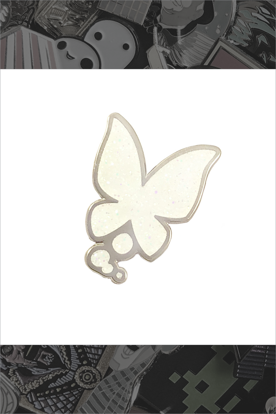 238. "Glitter Thought Butterfly" Pin by PinYatta! - Hero Complex Gallery