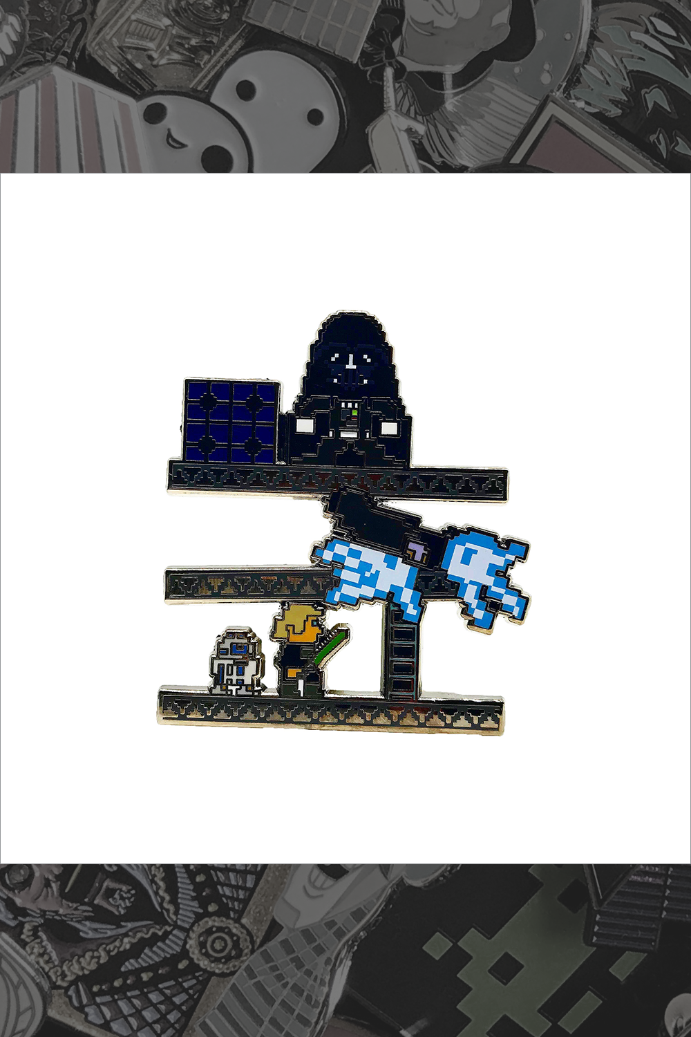 245. "Vader Kong" Pin by Punch It Chewie Press - Hero Complex Gallery