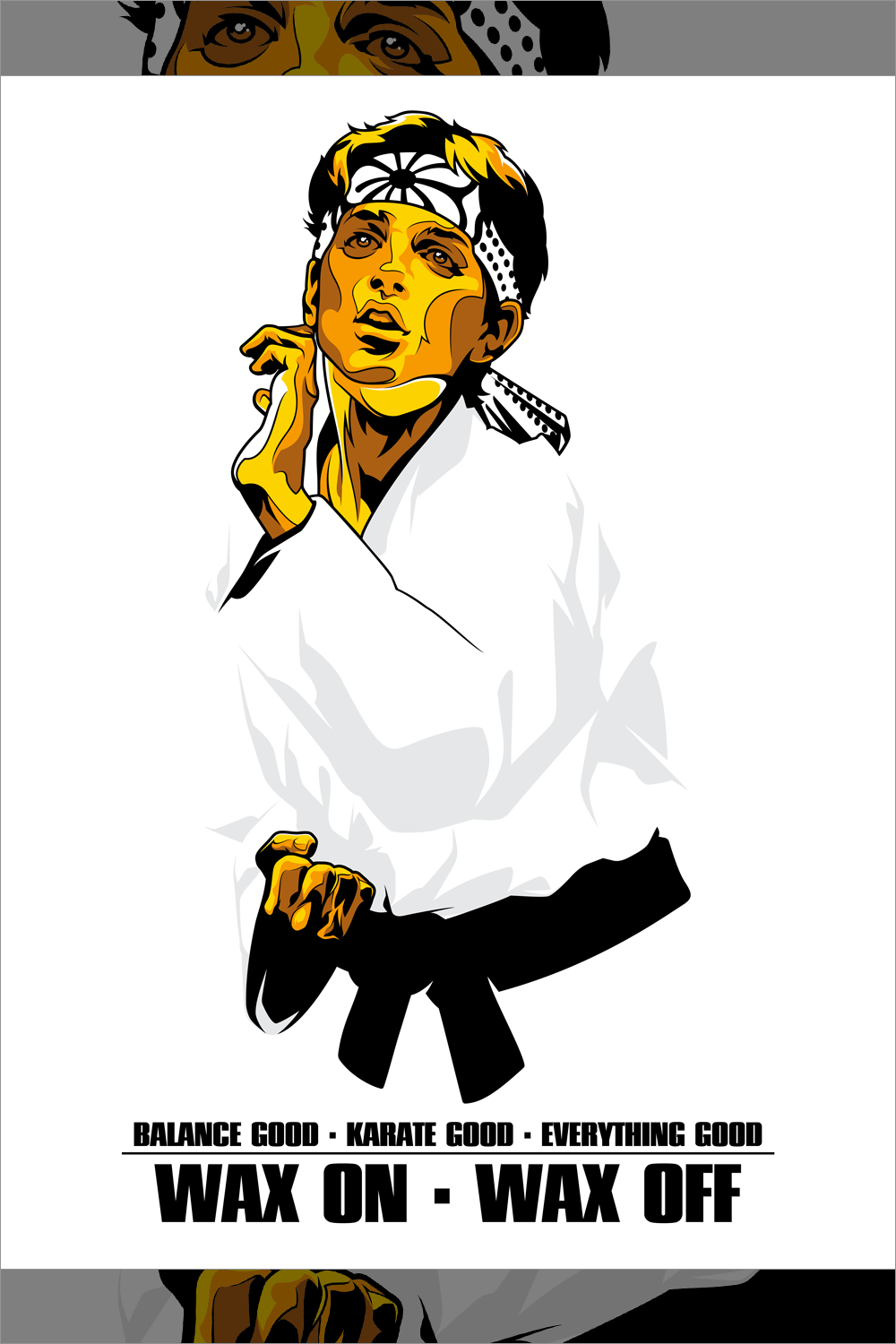 "Daniel-San" by Salvador Anguiano - Hero Complex Gallery