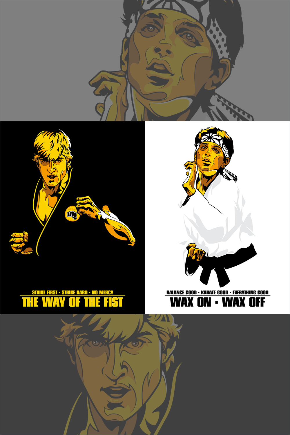 "Johnny/Daniel-San" Uncut by Salvador Anguiano - Hero Complex Gallery