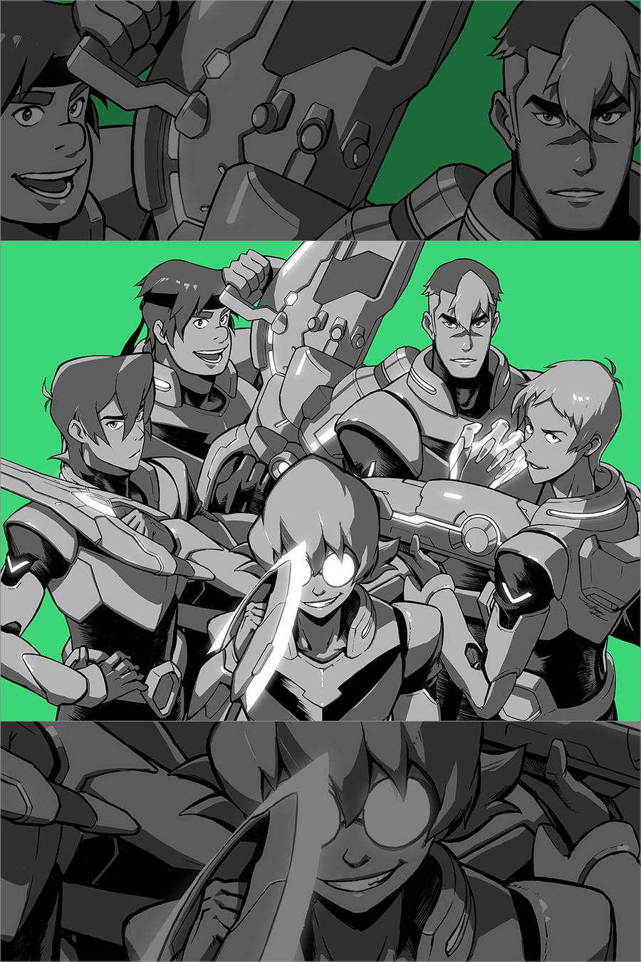 "Paladins of the Light" by William Niu - Hero Complex Gallery