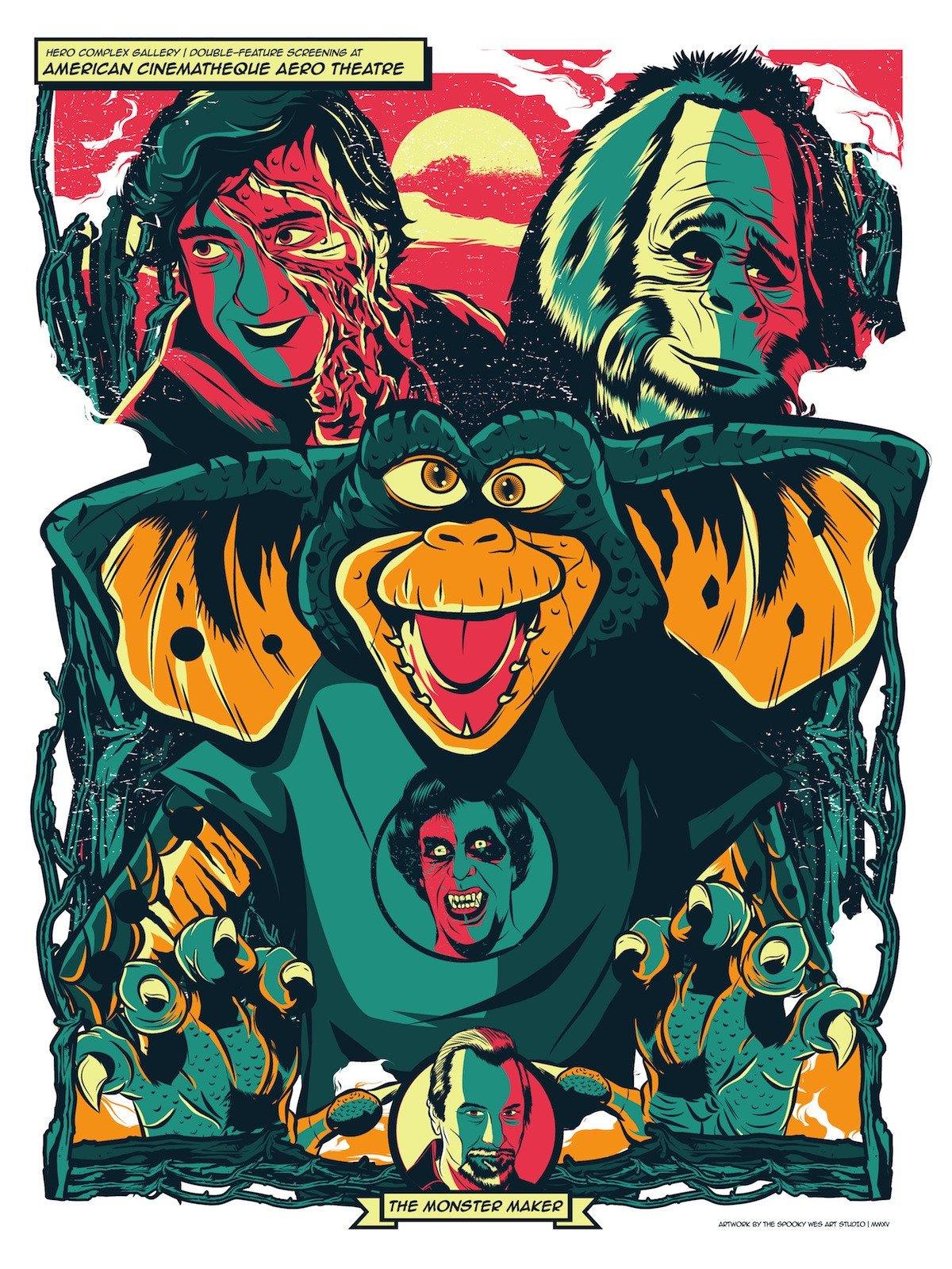 "The Monster Maker" by Wes Art Studio - Hero Complex Gallery