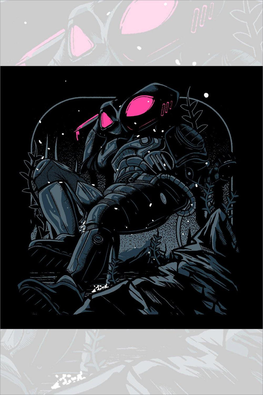 "The Black Manta” by Wes Art Studio - Hero Complex Gallery