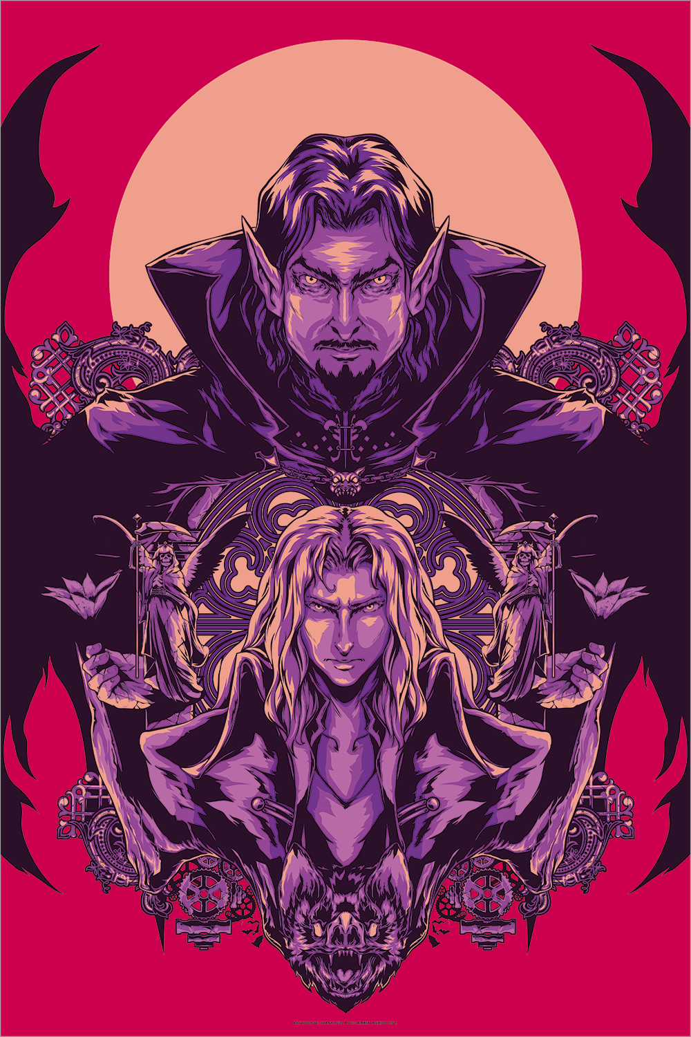 "Father and Son” by Frank Hell Art - Hero Complex Gallery