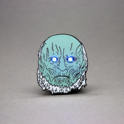 324. "White Walker" LED Pin by Felt Good Co. - Hero Complex Gallery