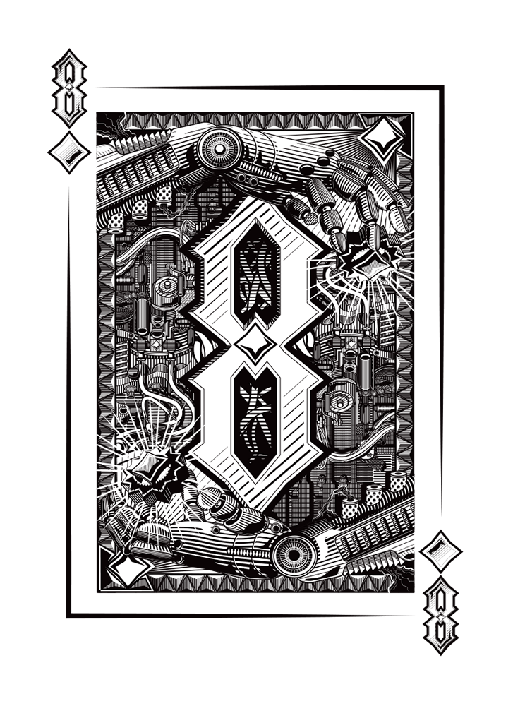 8 of Diamonds by WIUR - Hero Complex Gallery
