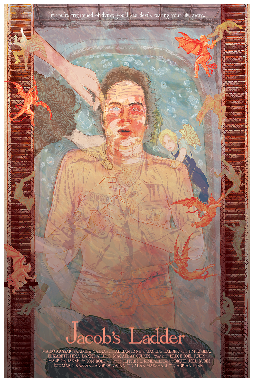 "Devils Tearing or Angels Freeing" by Xander Lee