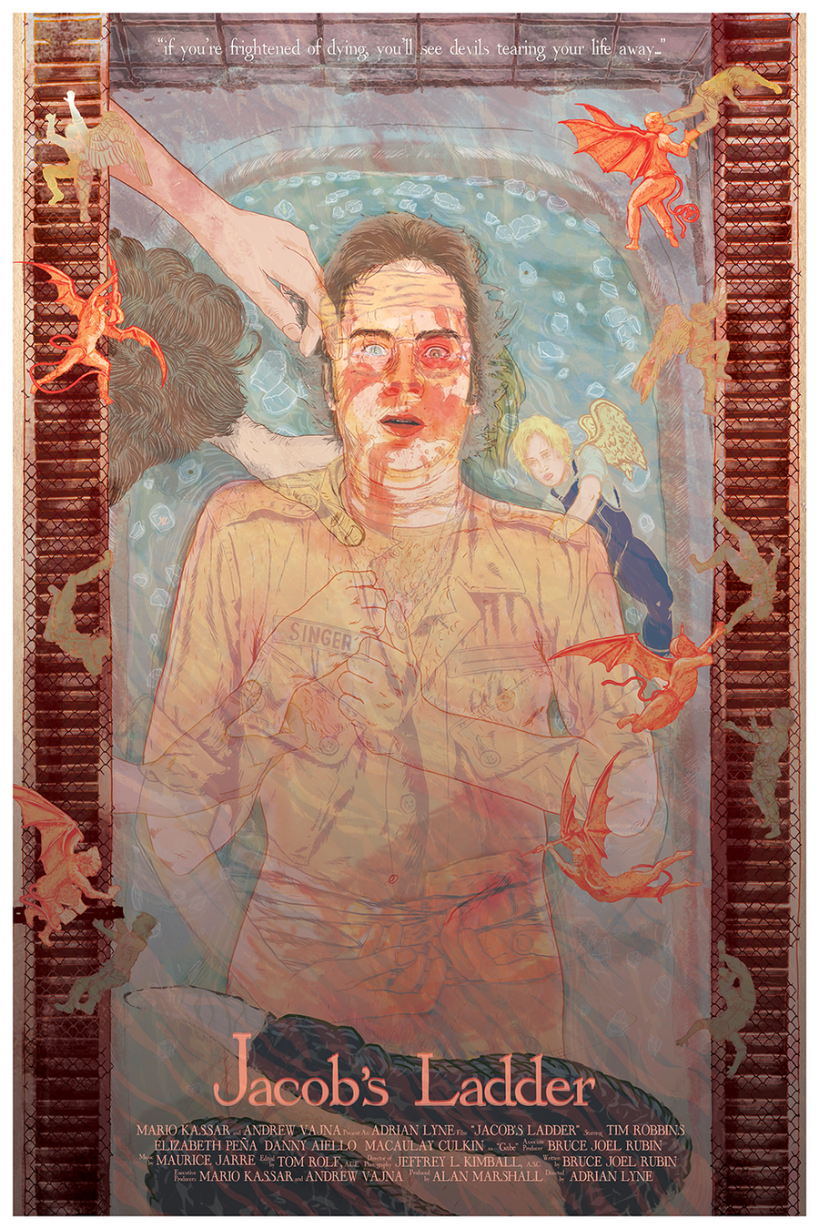 "Devils Tearing or Angels Freeing" by Xander Lee