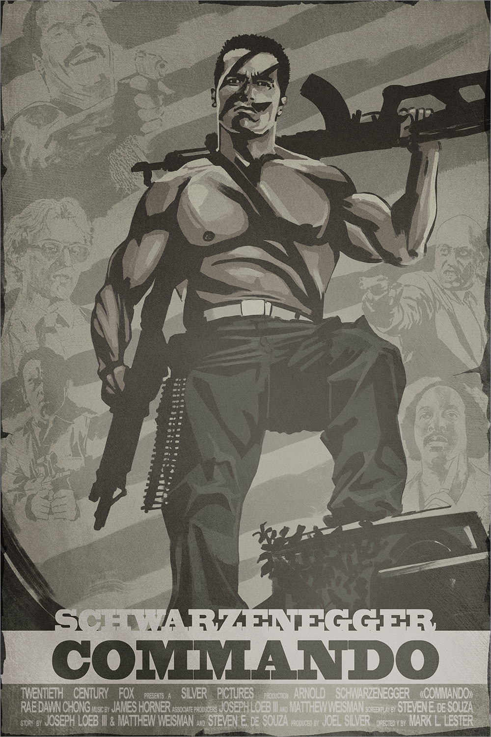 "Commando" by Yvan Quinet - Hero Complex Gallery