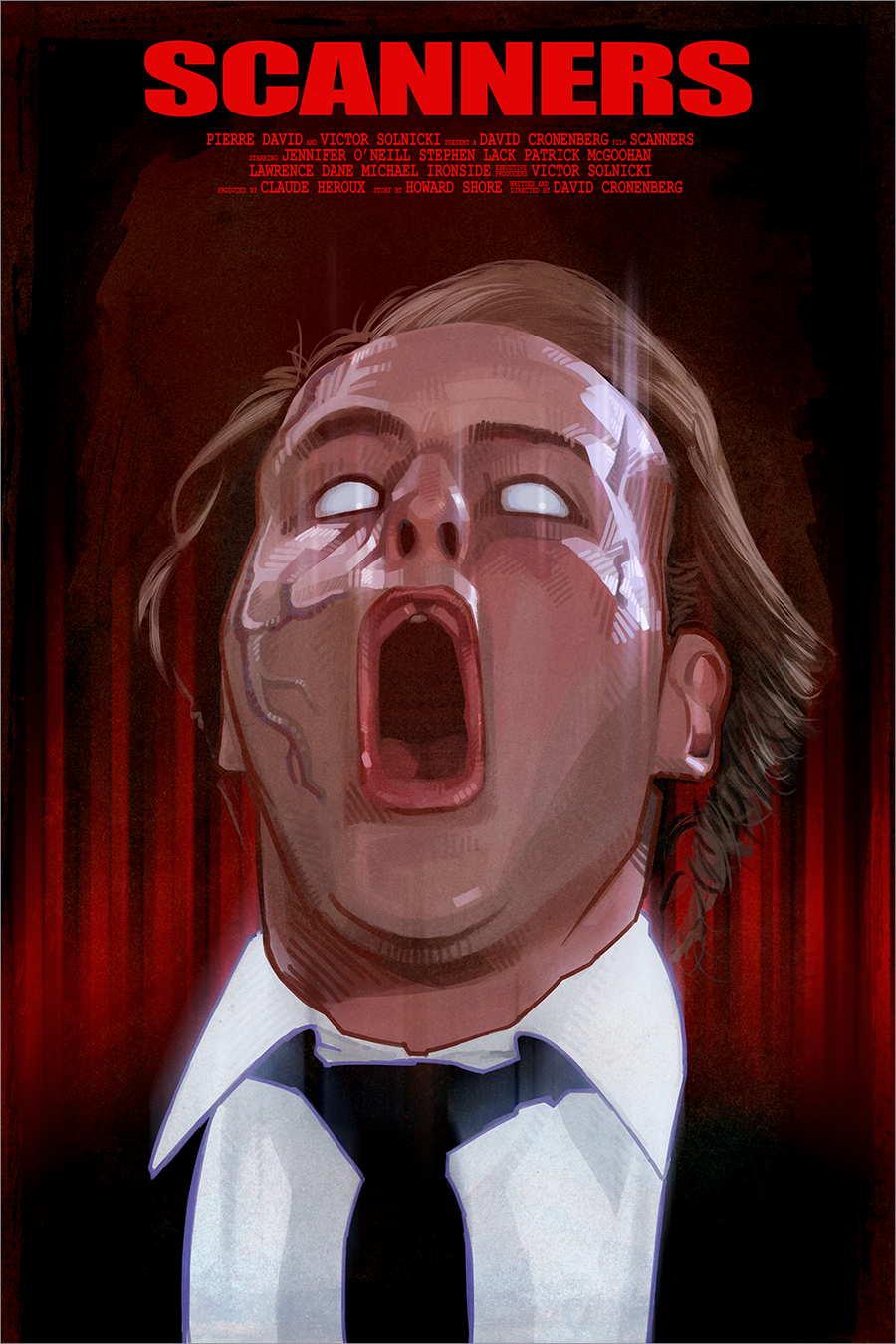 "Scanning" by Yvan Quinet - Hero Complex Gallery