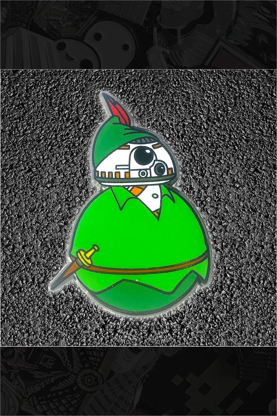 537. "PTR-PN.8" Pin by BB-CRE.8 - Hero Complex Gallery