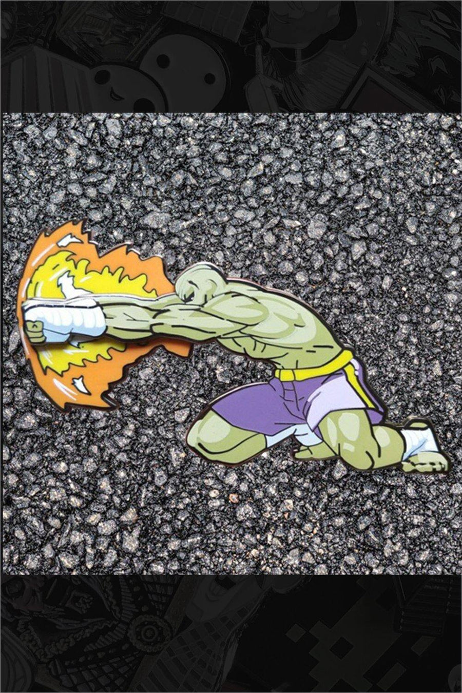 545. "Tiger Punch" Slider Pin by BB-CRE.8 - Hero Complex Gallery