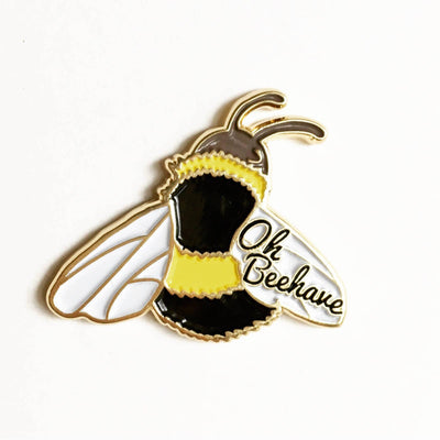 097. "Oh Beehave" Pin by ilootpaperie - Hero Complex Gallery
