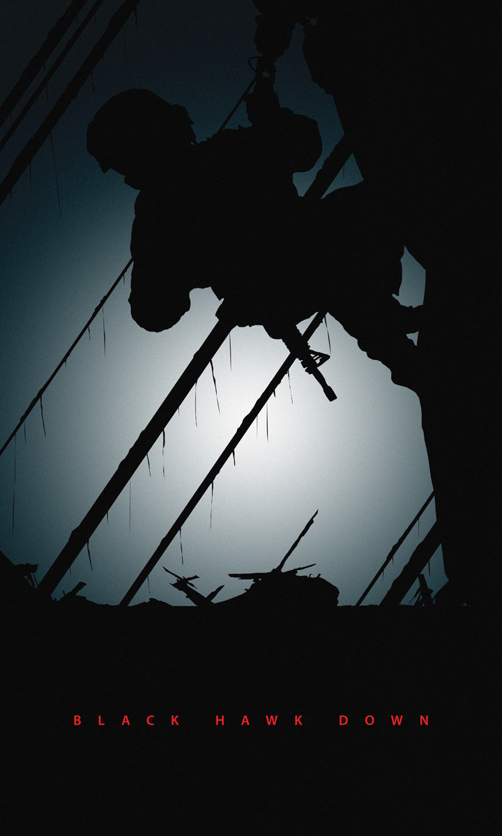 "Black Hawk Down" by SPACEMAN / Khoa Ho - Hero Complex Gallery
