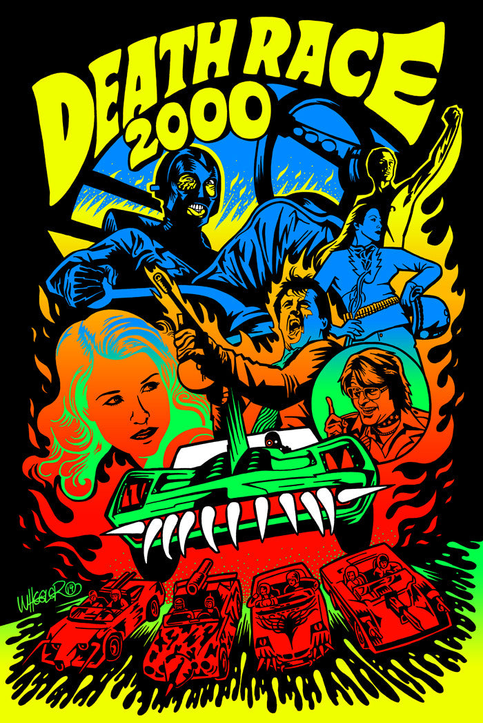 "Death Race 2000" by Jeremy Wheeler - Hero Complex Gallery
 - 1