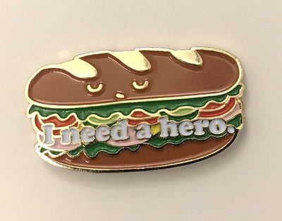 094. "Need a Hero Sandwich" Pin by ilootpaperie - Hero Complex Gallery