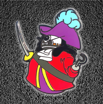 536. "HOOK.8" Pin by BB-CRE.8 - Hero Complex Gallery