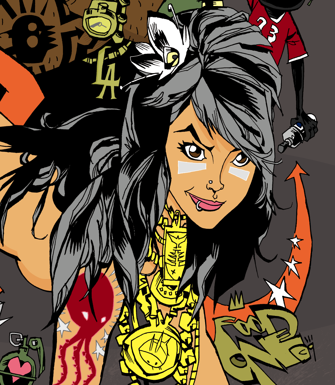 "Mutafuckaz" by Jim Mahfood - Hero Complex Gallery
 - 3