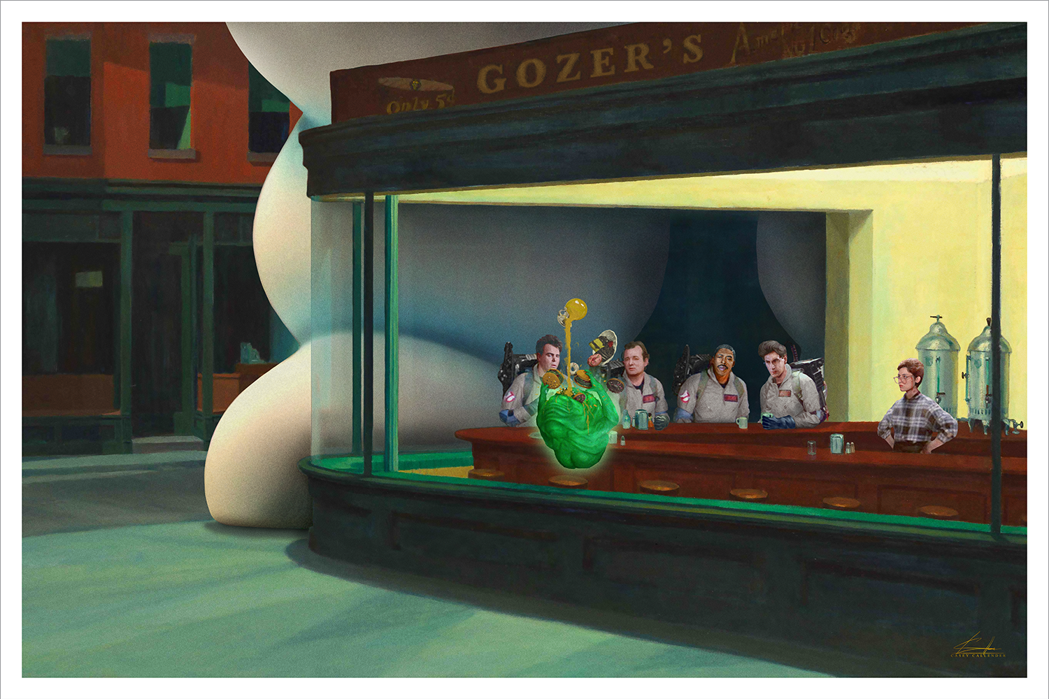 "Nightbusters - Stay Puft" by Casey Callender