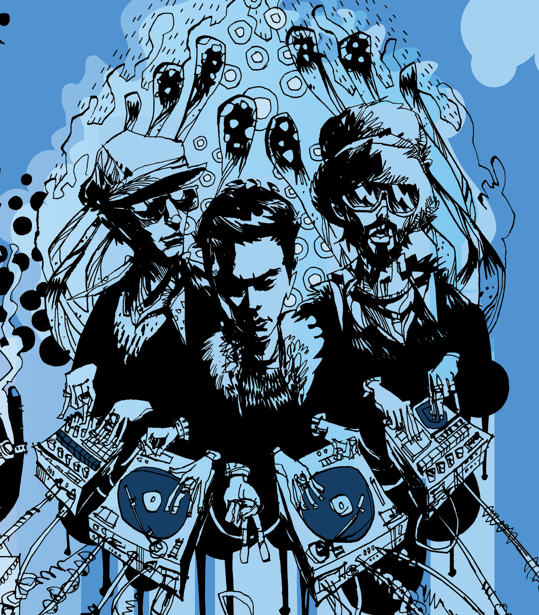 "Paul's Boutique" by Jim Mahfood - Hero Complex Gallery
 - 2