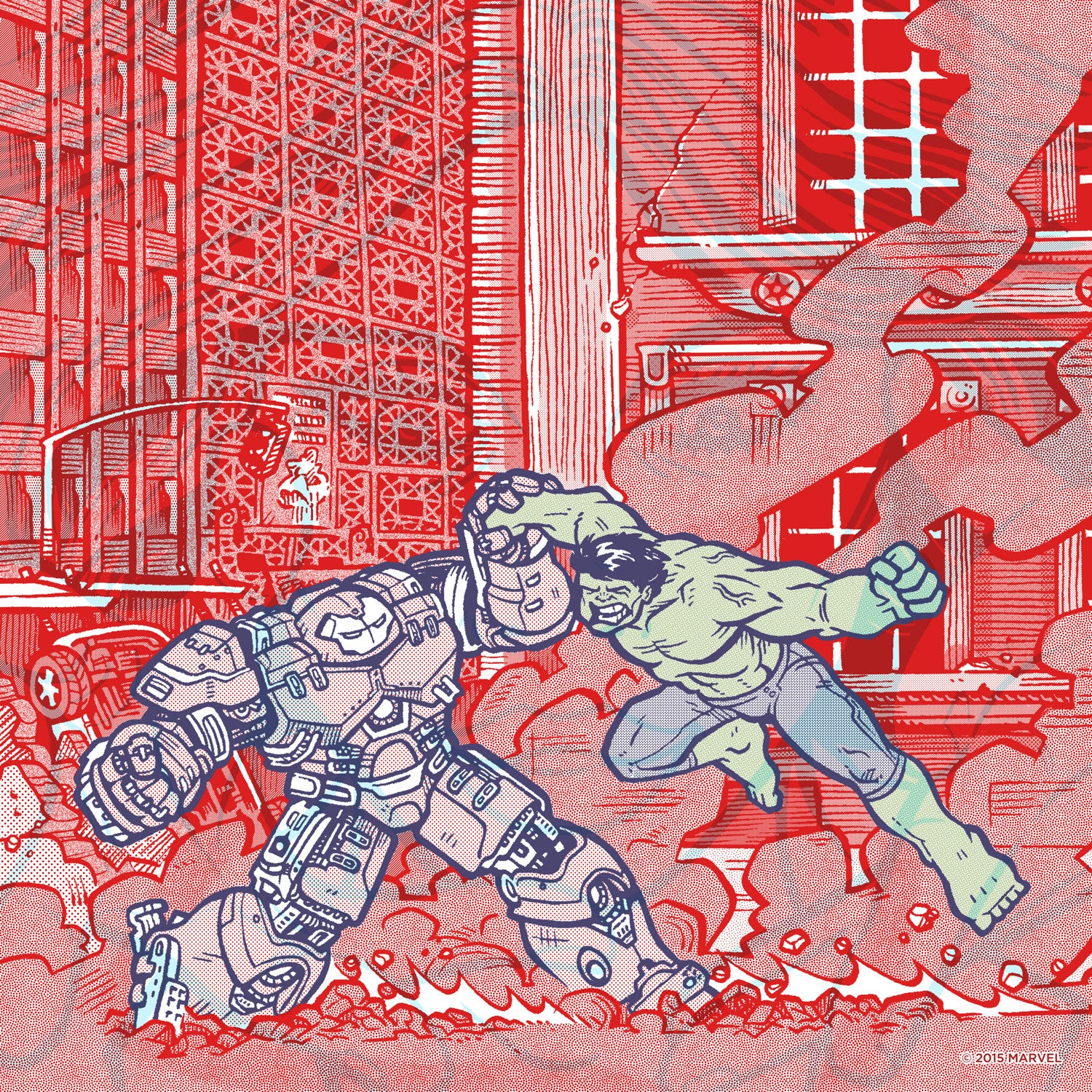 "Scarlet Fever" by Tom Kurzanski - Hero Complex Gallery
 - 1