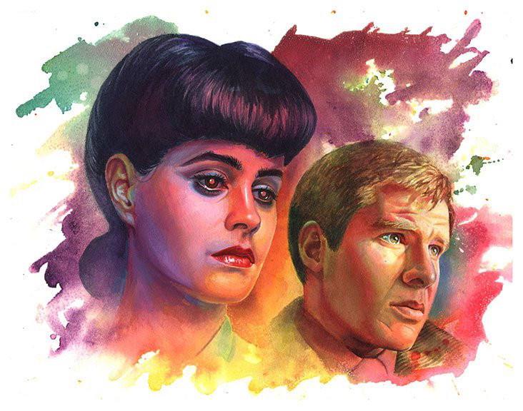 "Voight Kampff" by Tegan Bellitta - Hero Complex Gallery
